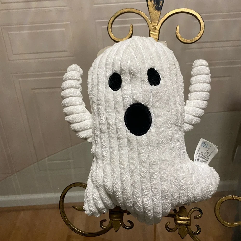 Brand New Giftable Ghost Dog Toy With Squeaker 9”.
